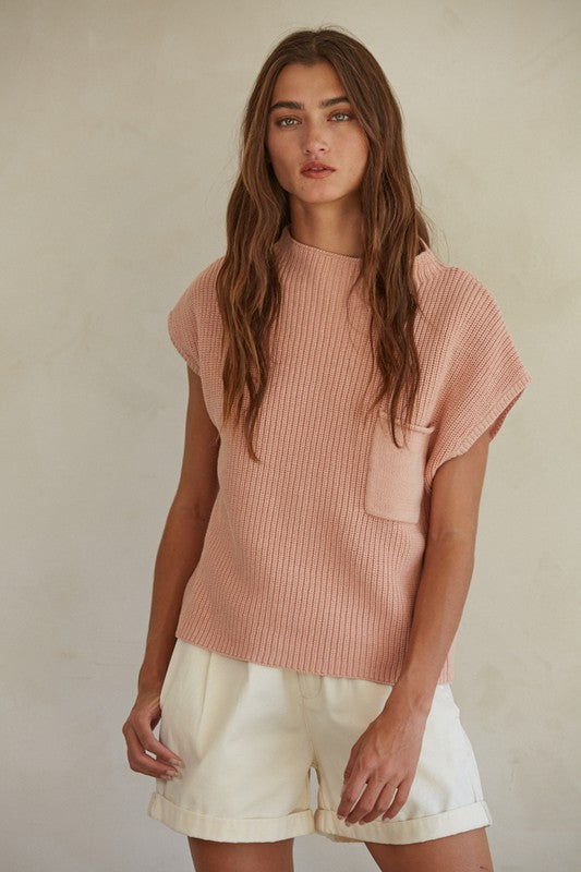 The All Day Long Short Sleeve Sweater