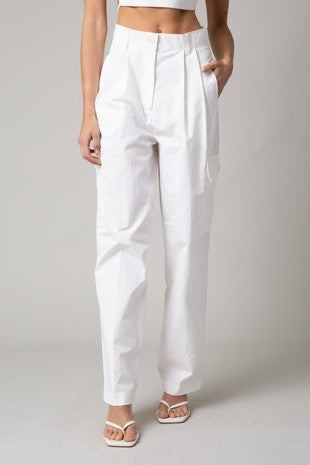 The Arwen White Trouser Pants