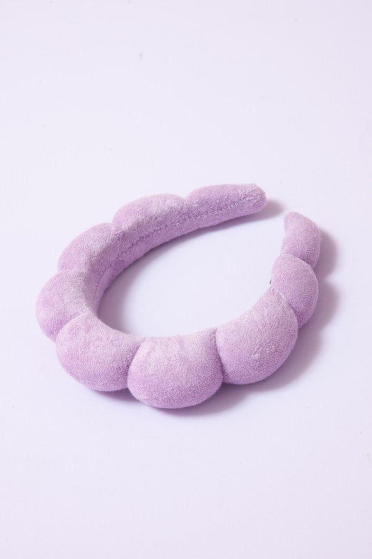 Terry Cloth Sponge Spa Headbands