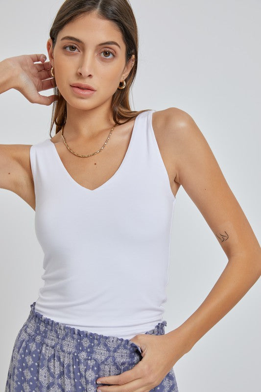 The Basic V Neck Tank Top