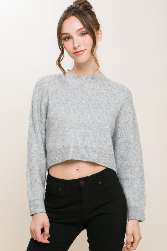 The Angelic One Cropped Sweater