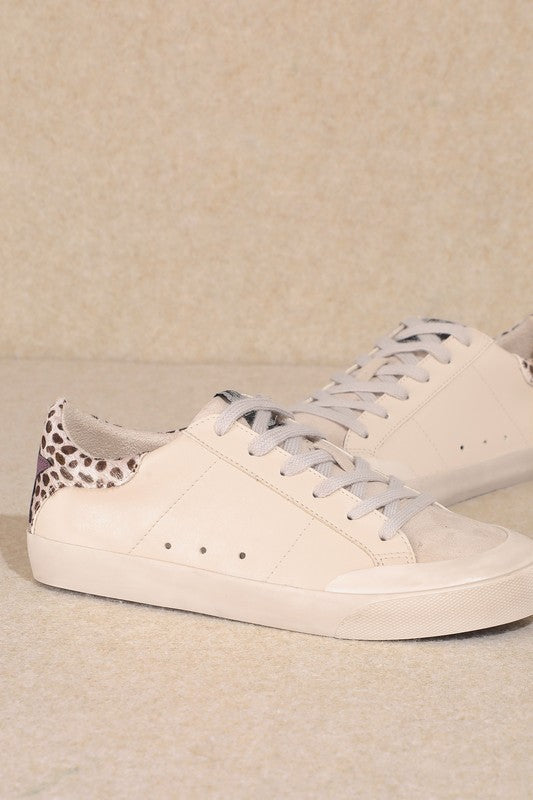 The Amber Beige Sneakers
