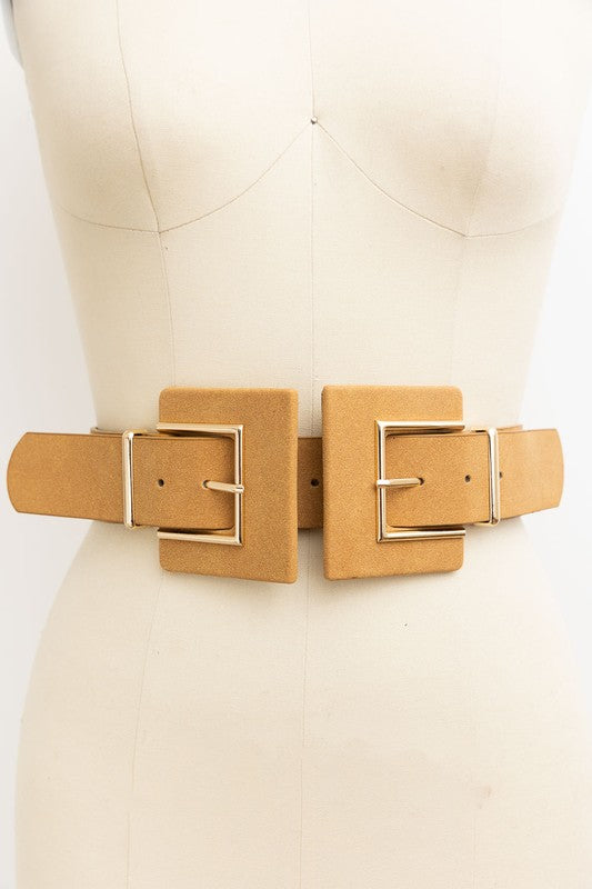 The Double Buckle Elastic Belt