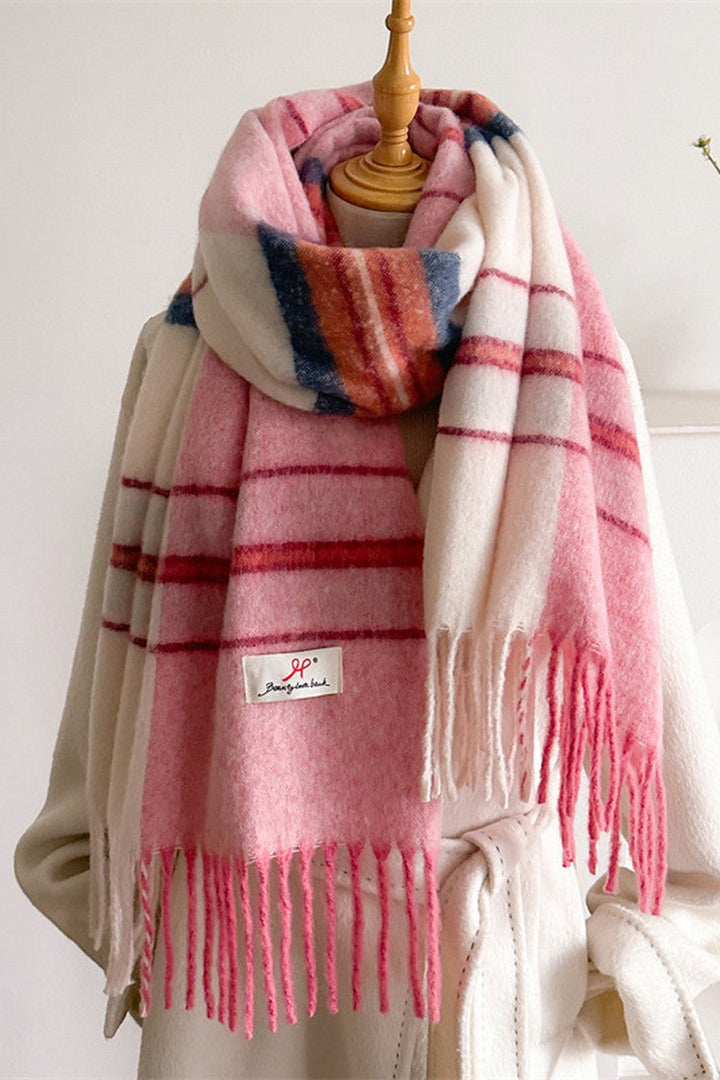 The Sugar Plum Soft Gradient Knit Scarf