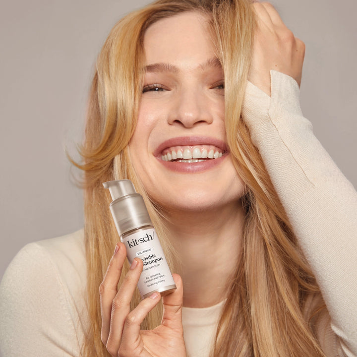 The Volumizing Rice Protein Dry Shampoo - Invisible 1 oz by Kitsch
