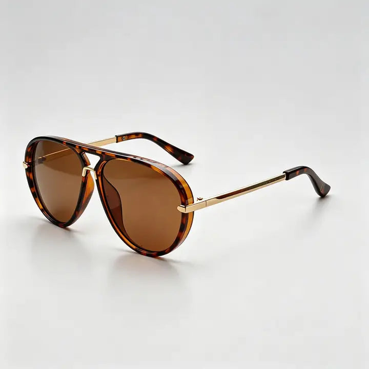 The Easy Ride Oversized Aviator Sunglasses