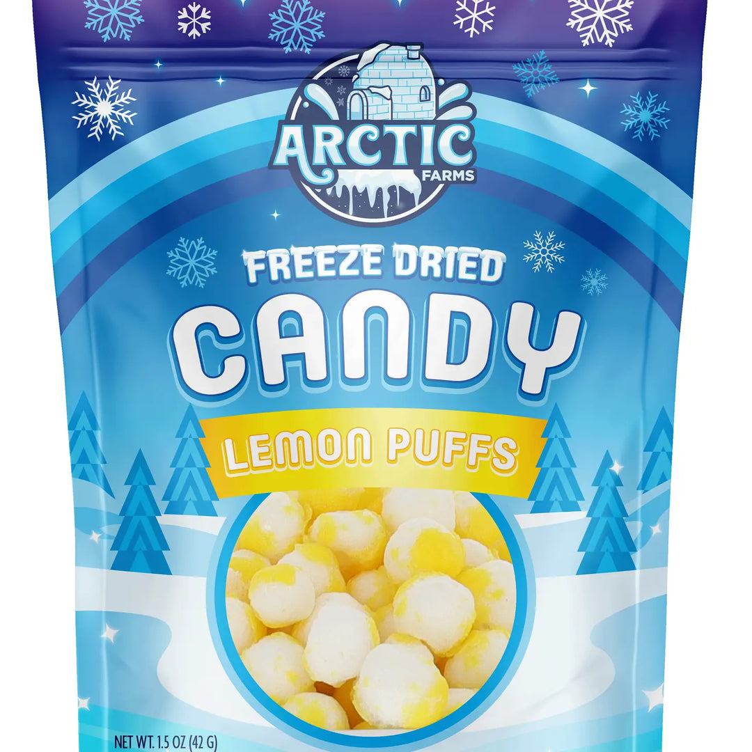 Arctic Farms Freeze Dried Candy - Lemon Puffs