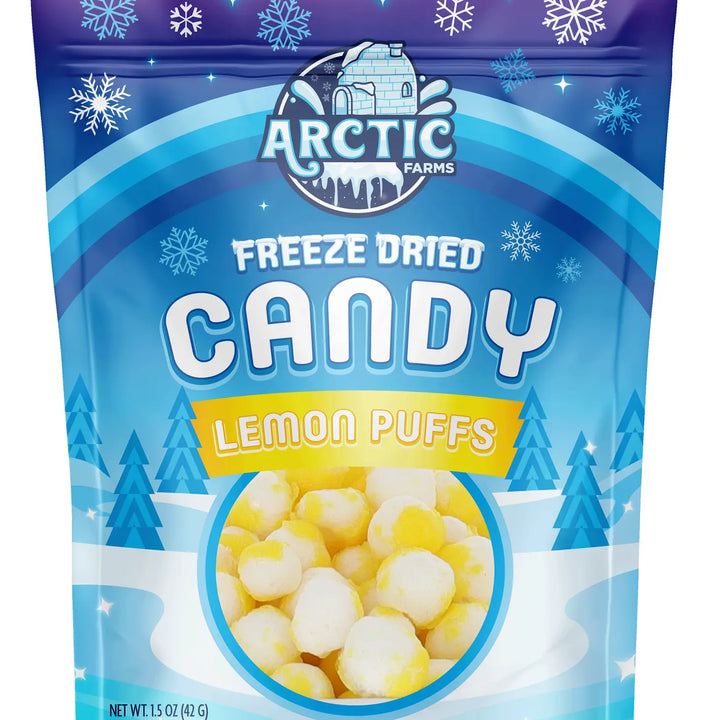Arctic Farms Freeze Dried Candy - Lemon Puffs