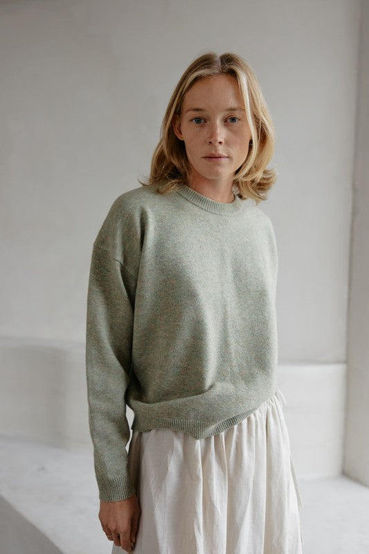 The Sutton Soft Knit Crewneck Sweater