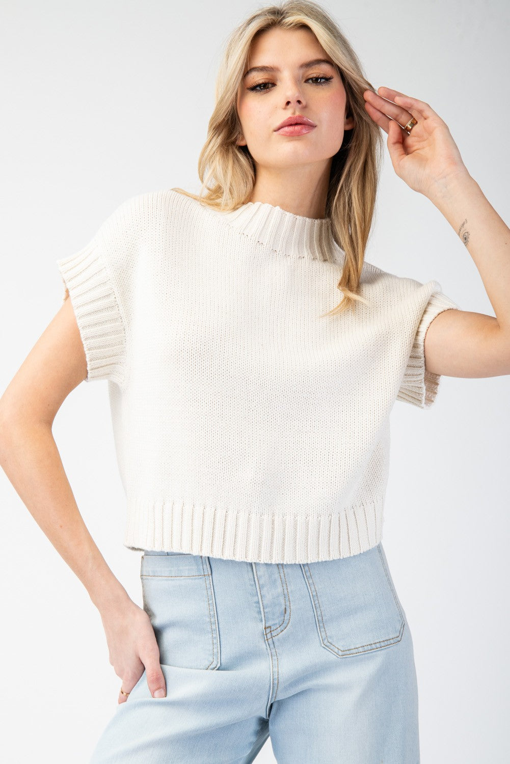 The No Place Like Home Cropped Sweater