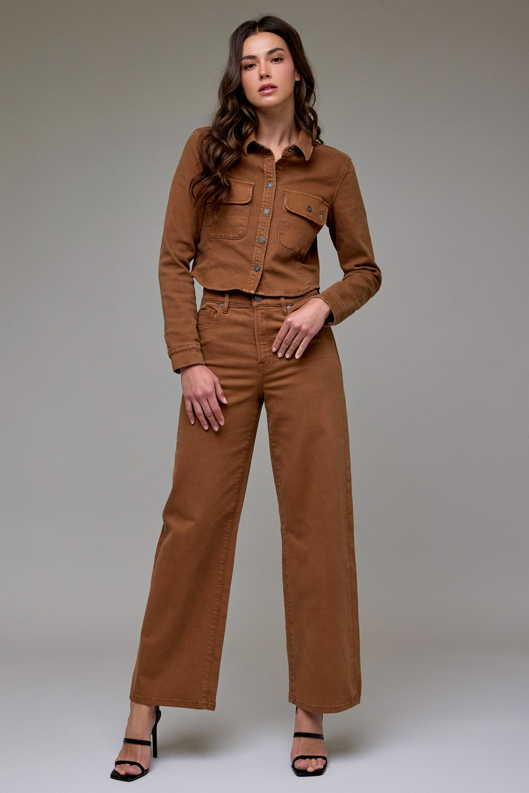 The Tawney Wash Stretch High Rise Relaxed Dad Jean by Hidden Jeans