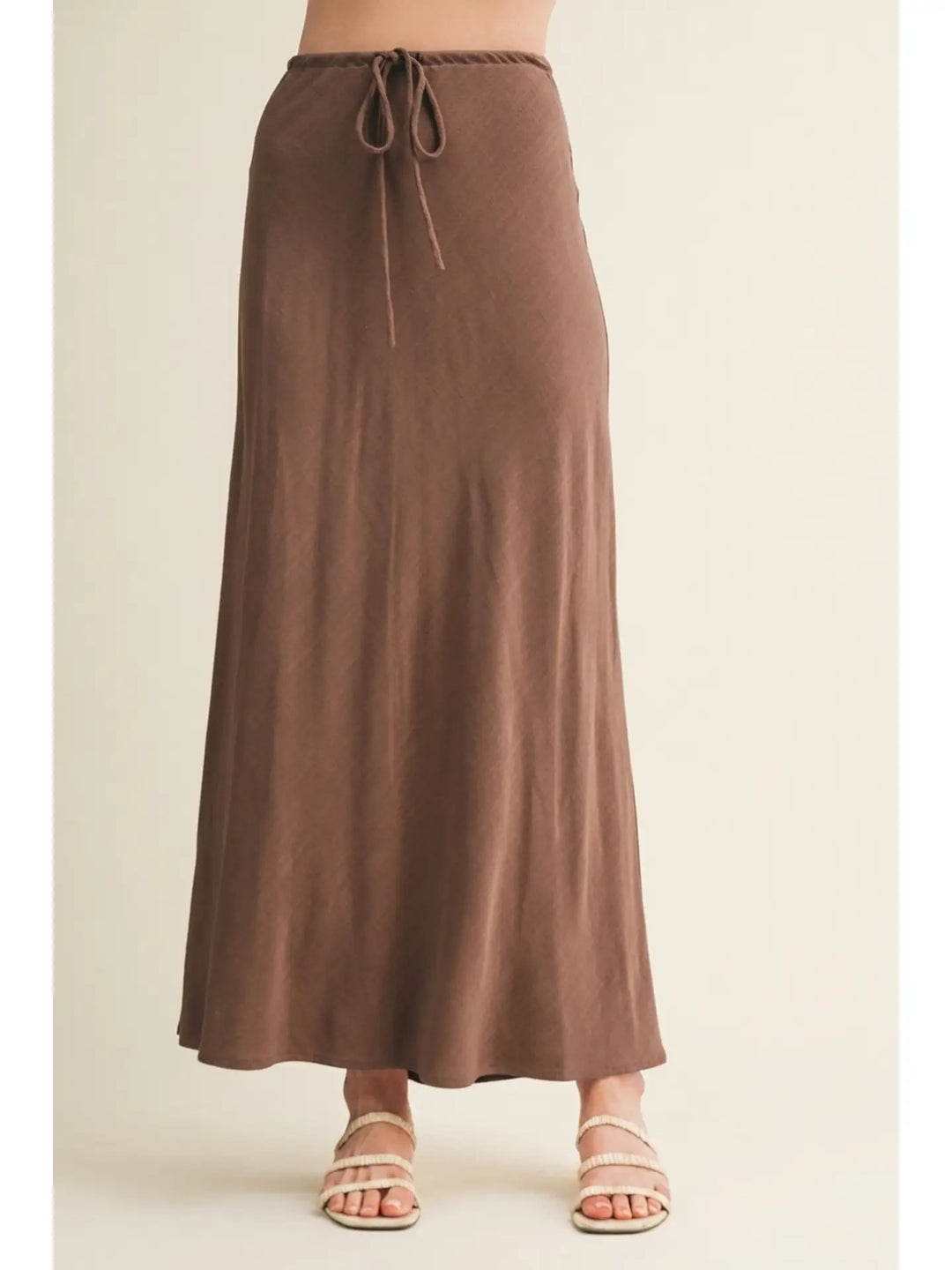 The Endless Summer Braided Waist Maxi Skirt