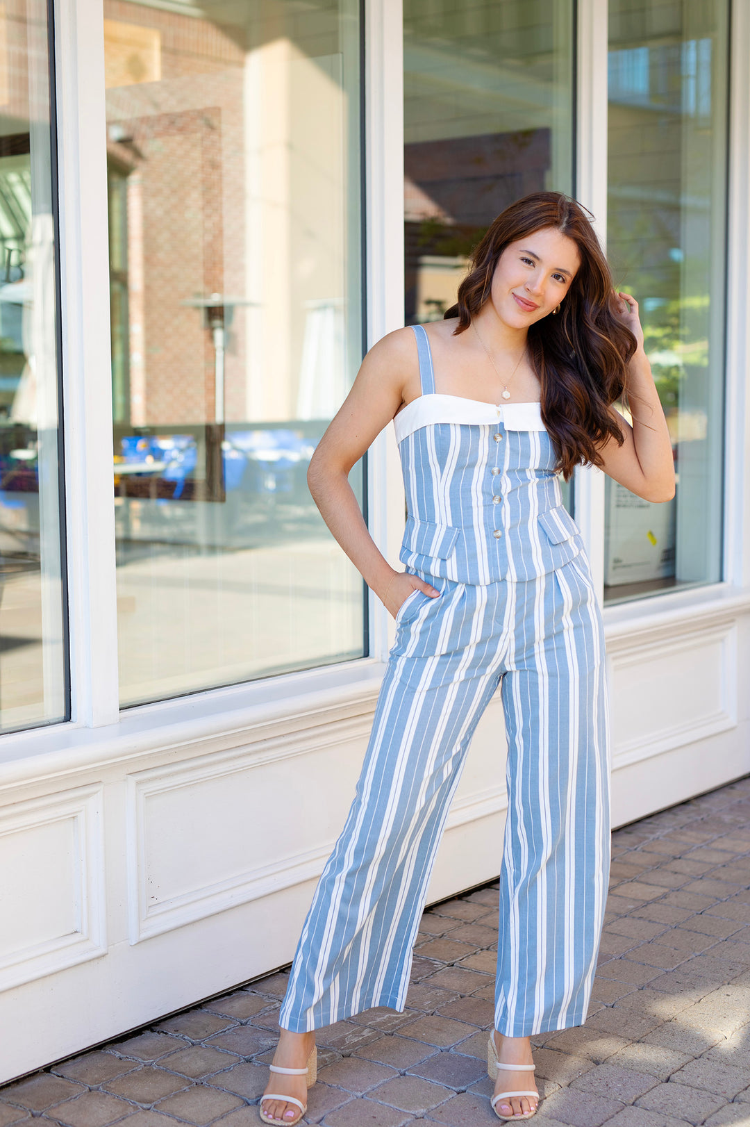 The Head High Striped Trouser Pants