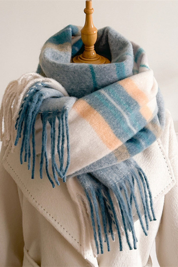 The Sugar Plum Soft Gradient Knit Scarf