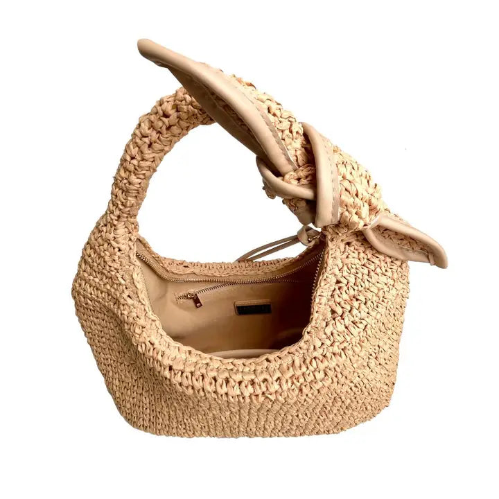 The Maple Straw Shoulder Bag