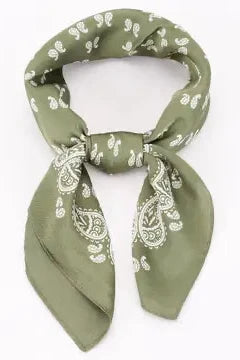 The Ride 'Em Cowgirl Faux Silk Bandana