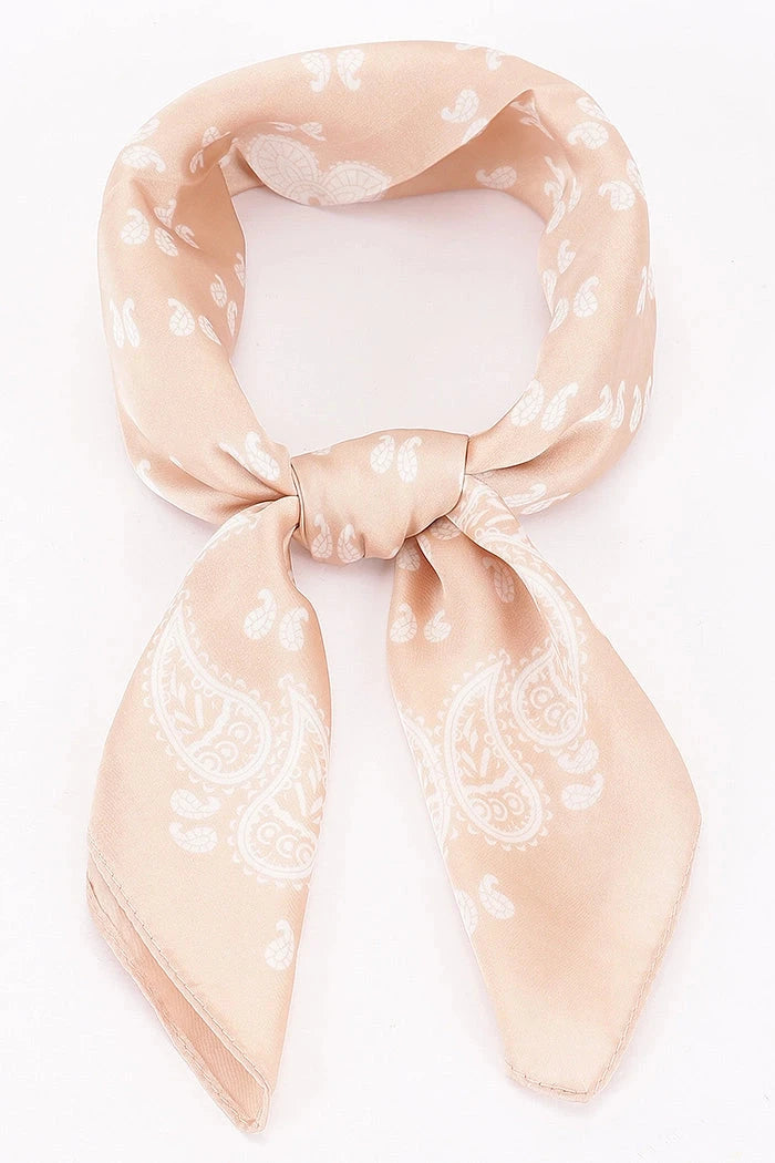 The Ride 'Em Cowgirl Faux Silk Bandana