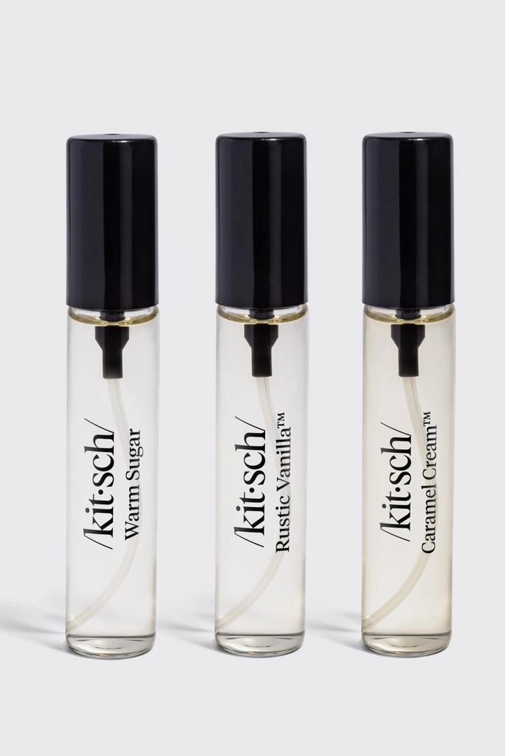 The Vanilla Vault Hair Perfume Trio Set by KITSCH