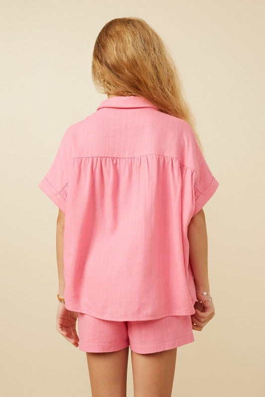 The Mad For You Girls Dolman Top