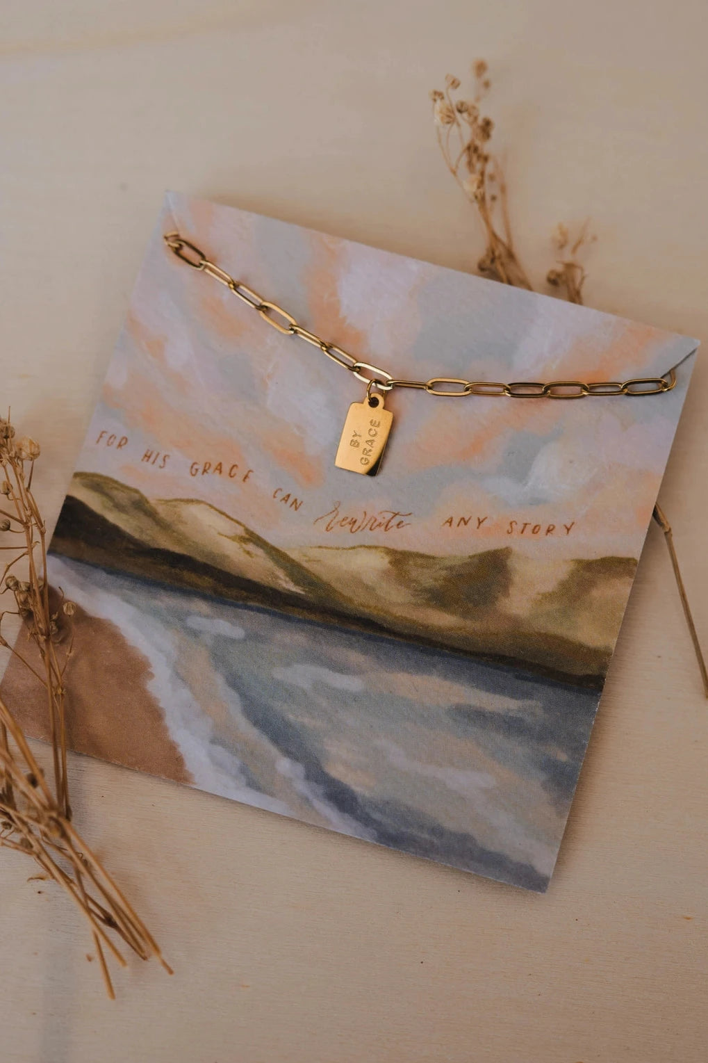 The By Grace Mini Tag Necklace