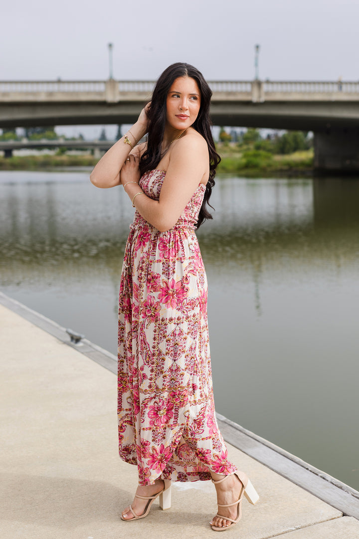 The Sunset Stroll Wide Leg Jumpsuit