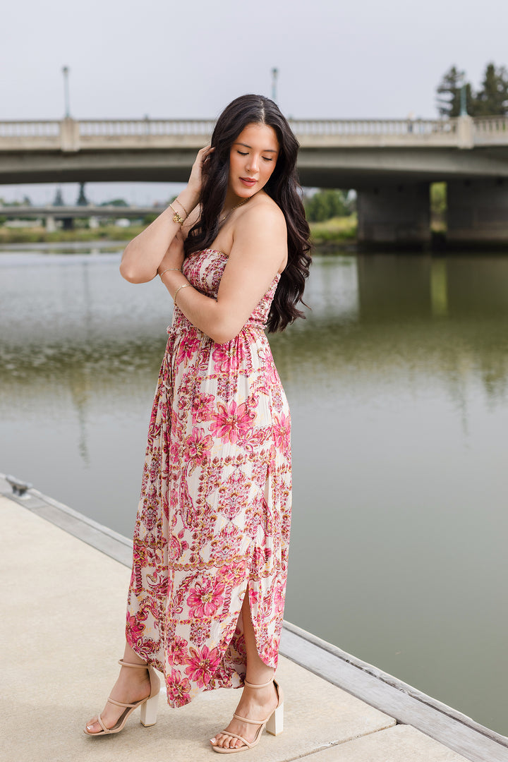 The Sunset Stroll Wide Leg Jumpsuit