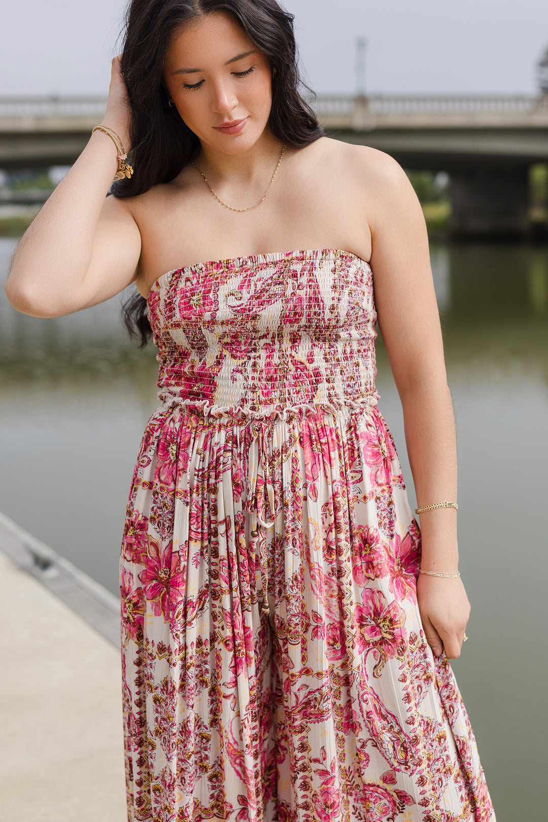 The Sunset Stroll Wide Leg Jumpsuit
