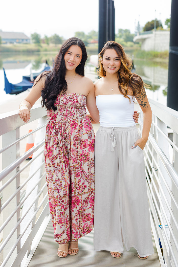 The Sunset Stroll Wide Leg Jumpsuit