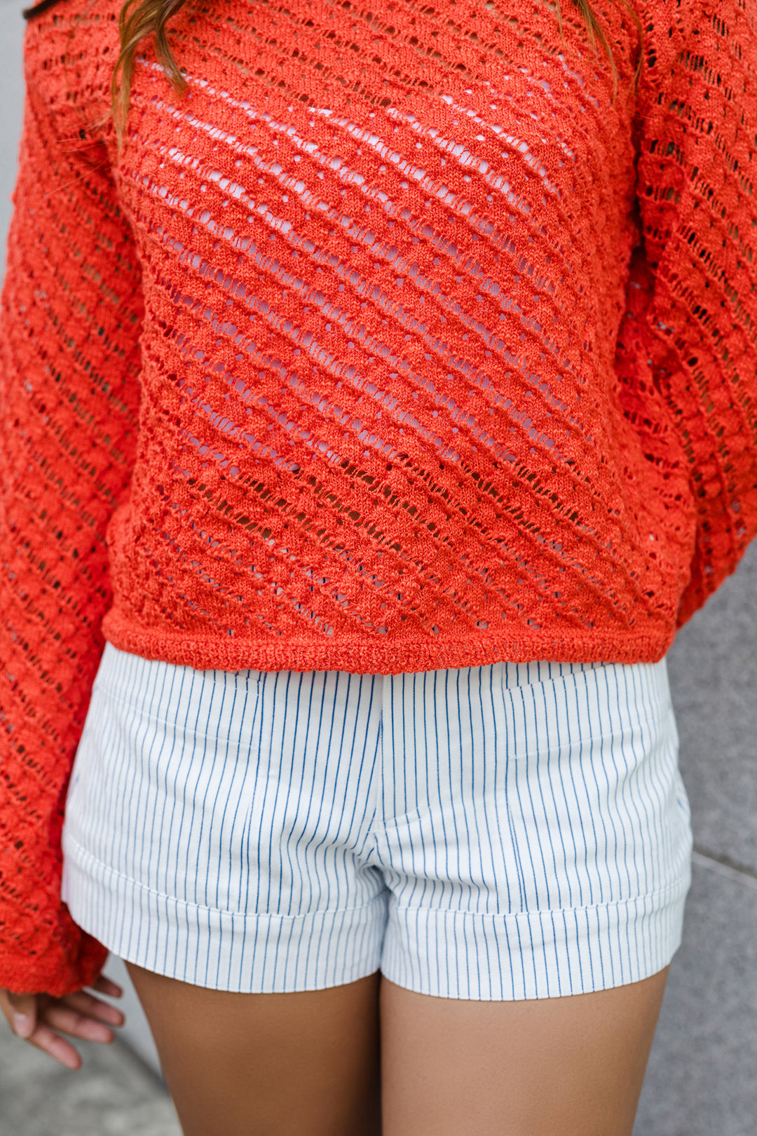The Weekend In Stripes Shorts