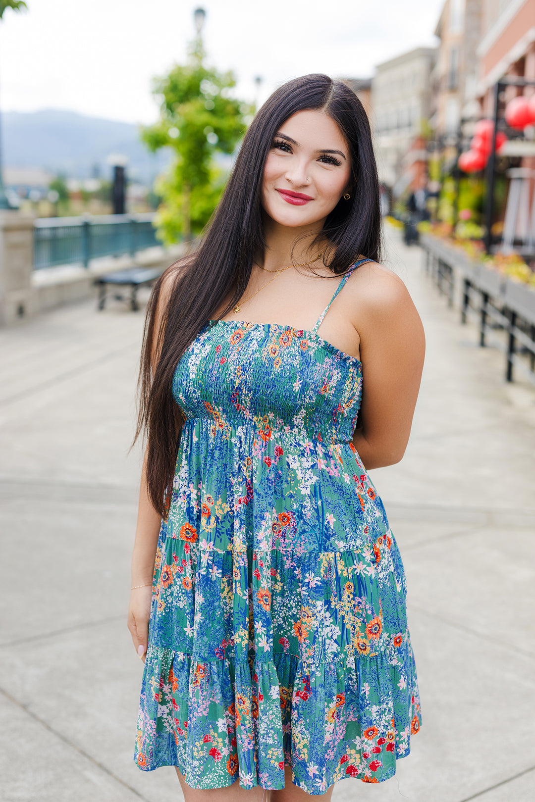 The Wildflower Glow Mini Dress