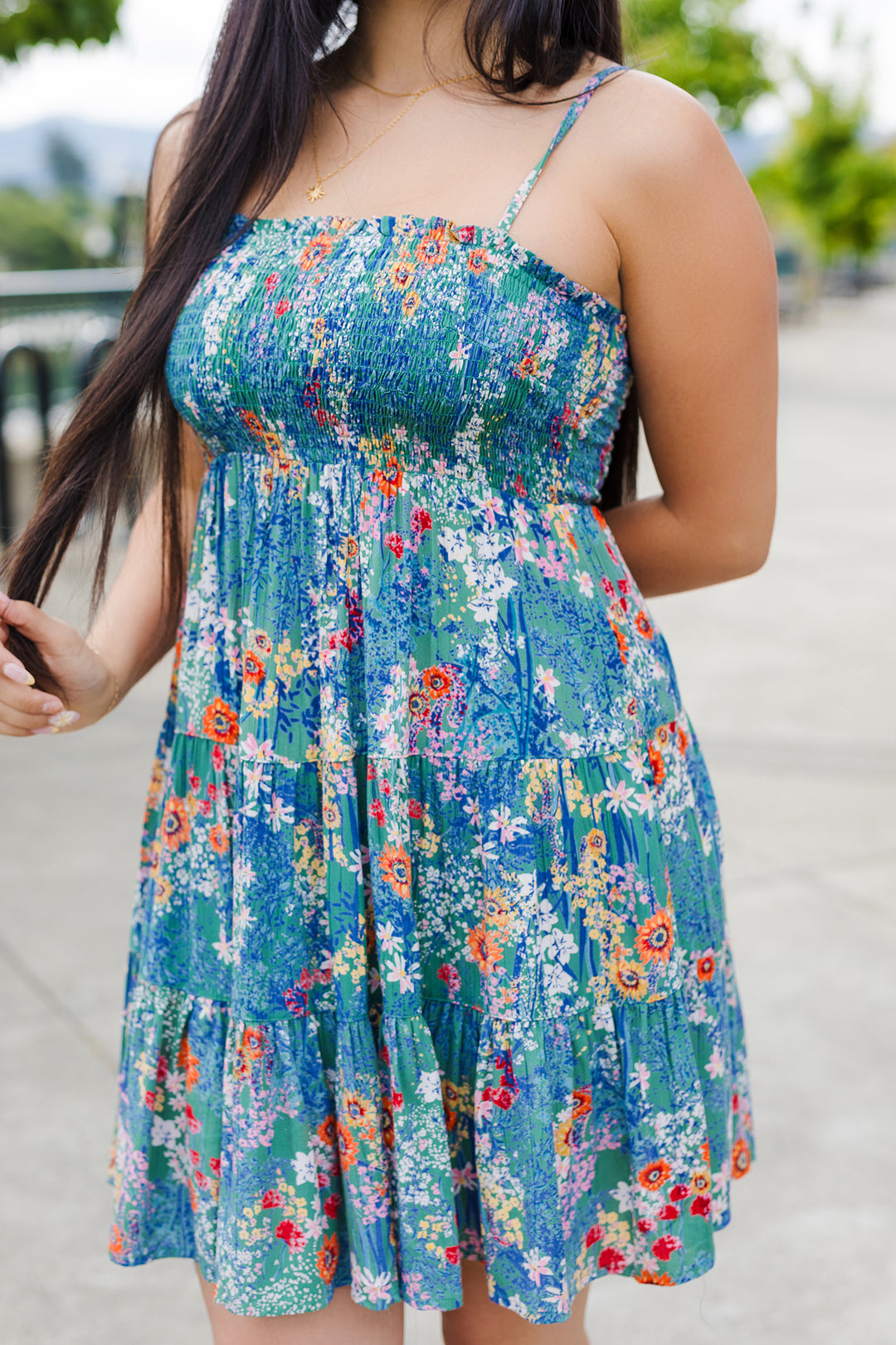 The Wildflower Glow Mini Dress