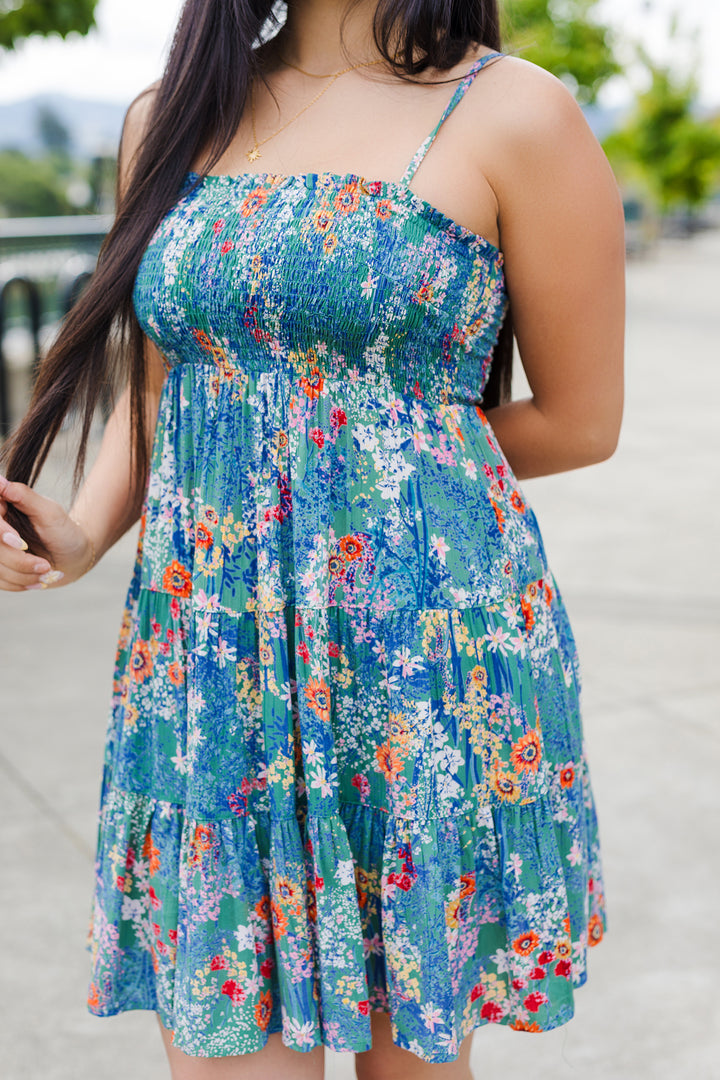 The Wildflower Glow Mini Dress