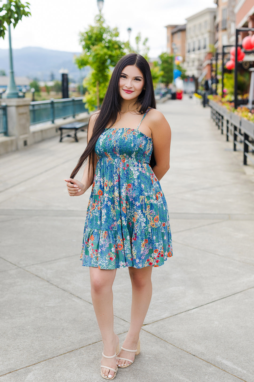 The Wildflower Glow Mini Dress