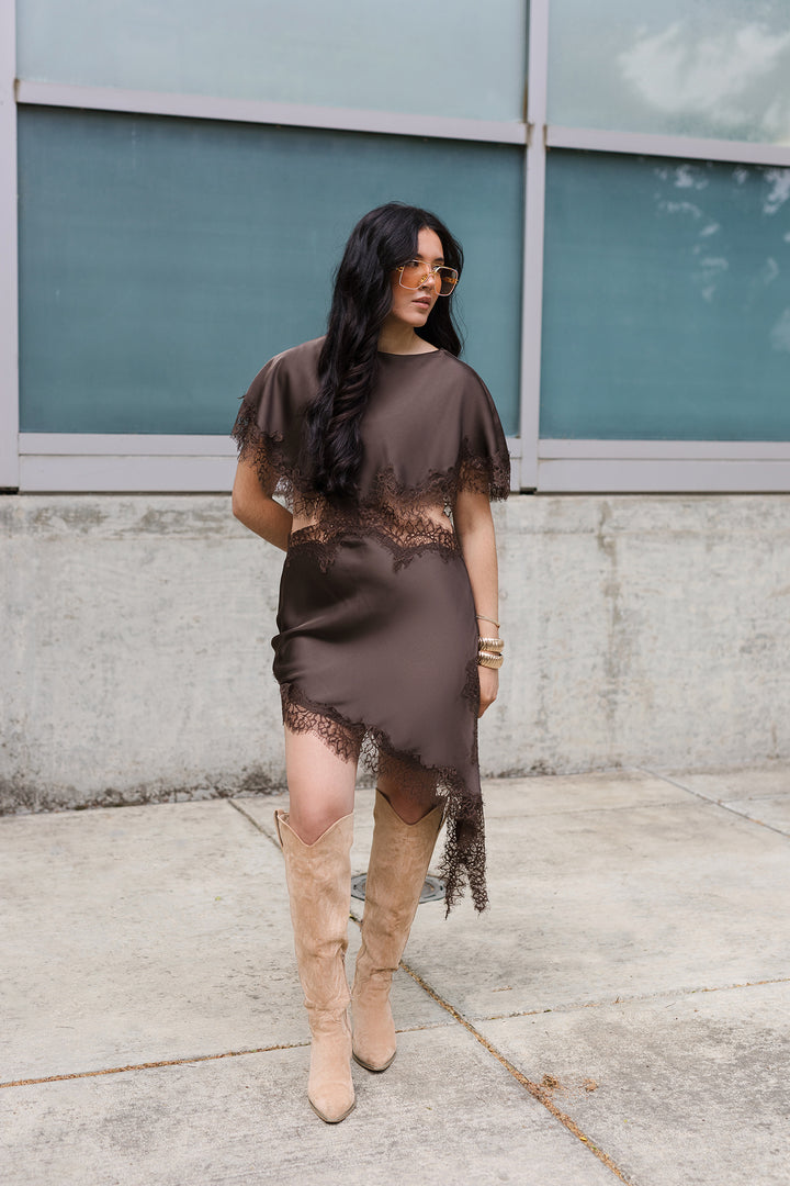 The Willow Lace Cut Out Dress
