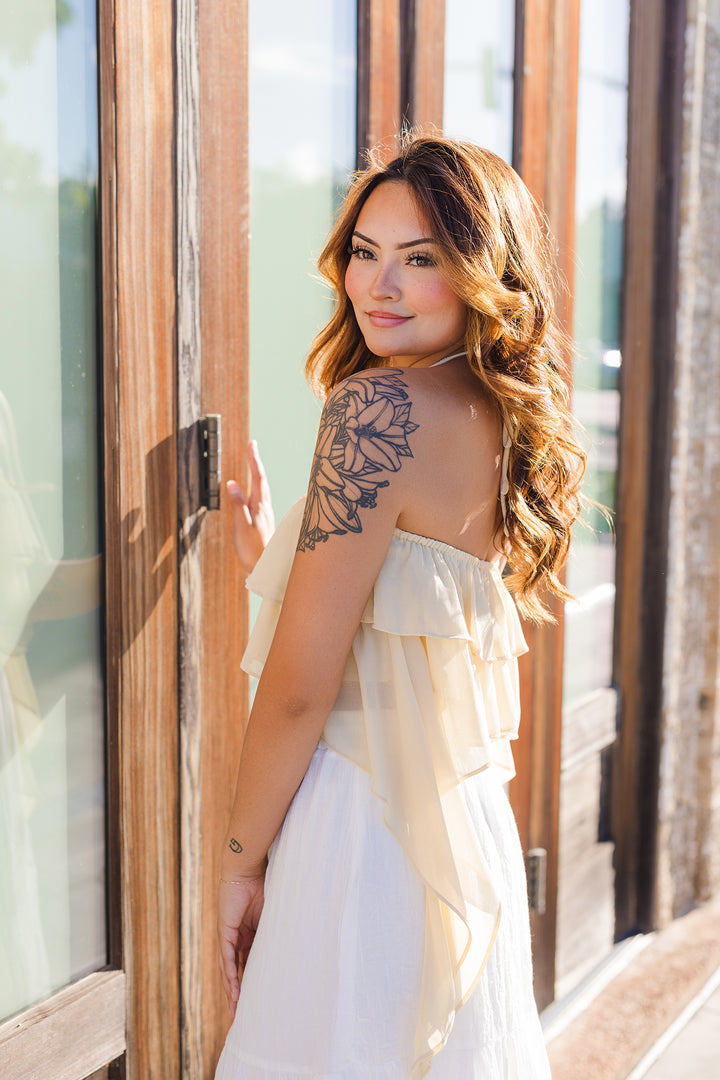 The Sun Chaser Halter Top