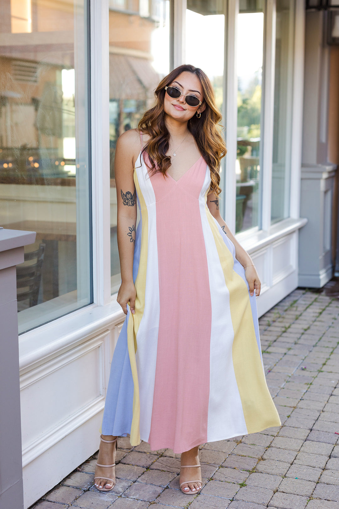 The Sandy Breeze Midi Dress