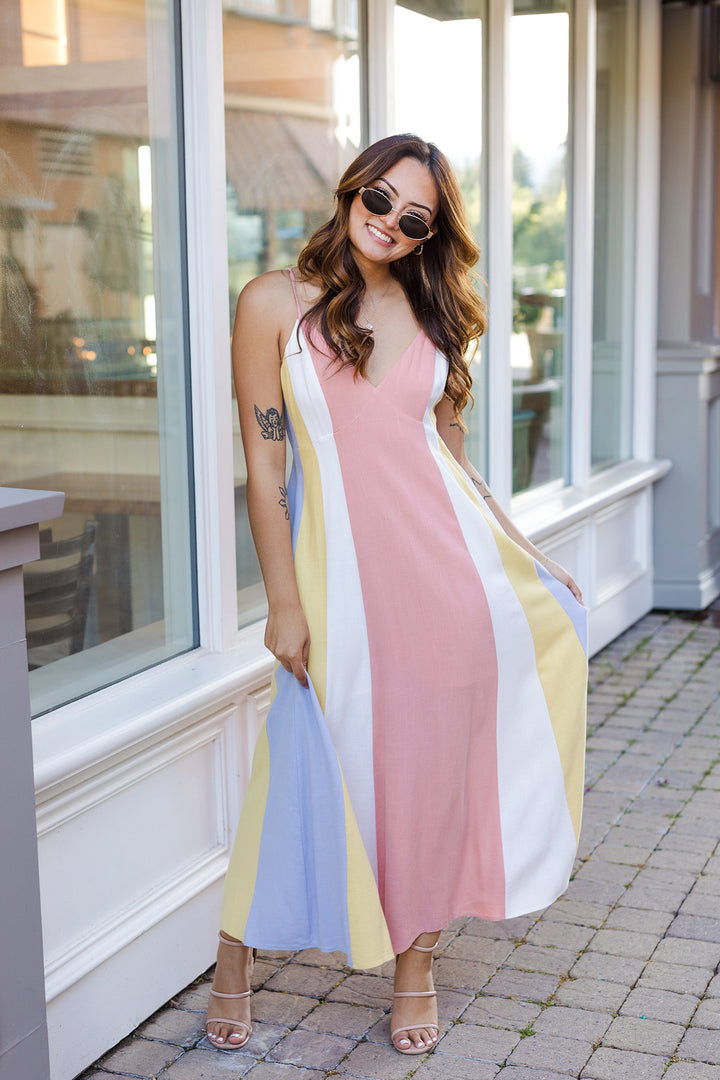 The Sandy Breeze Midi Dress