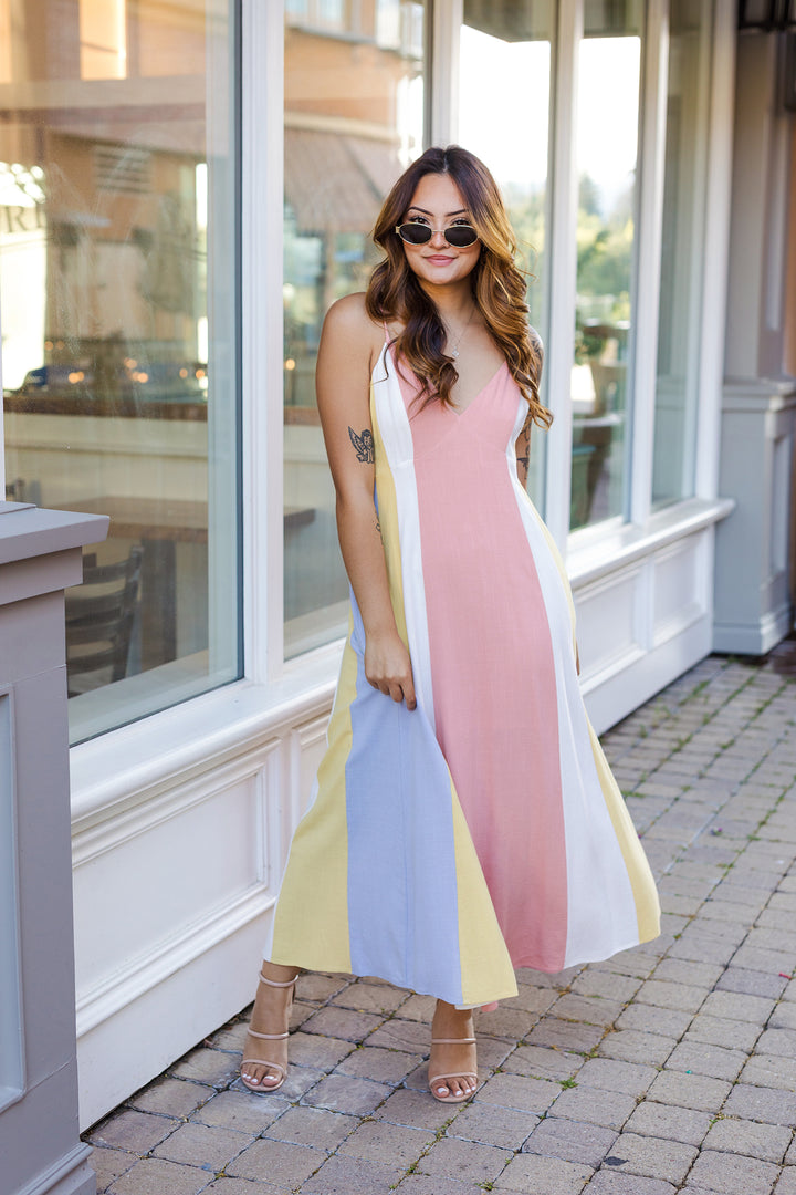 The Sandy Breeze Midi Dress