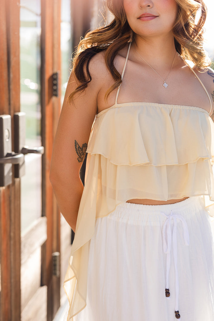 The Sun Chaser Halter Top