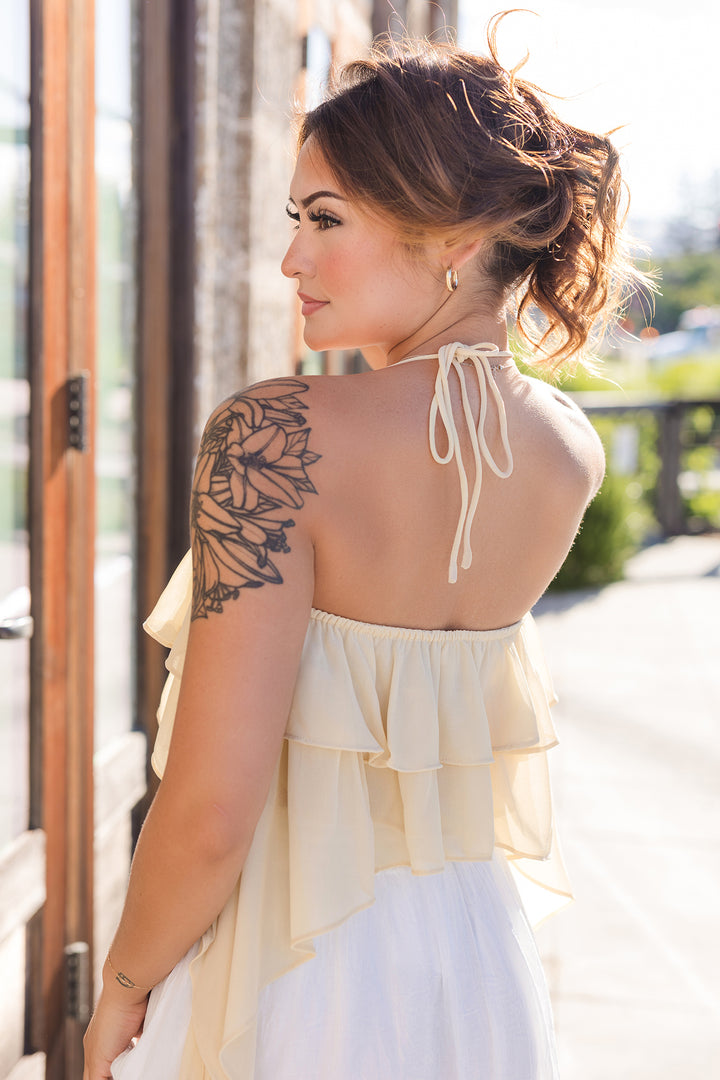 The Sun Chaser Halter Top