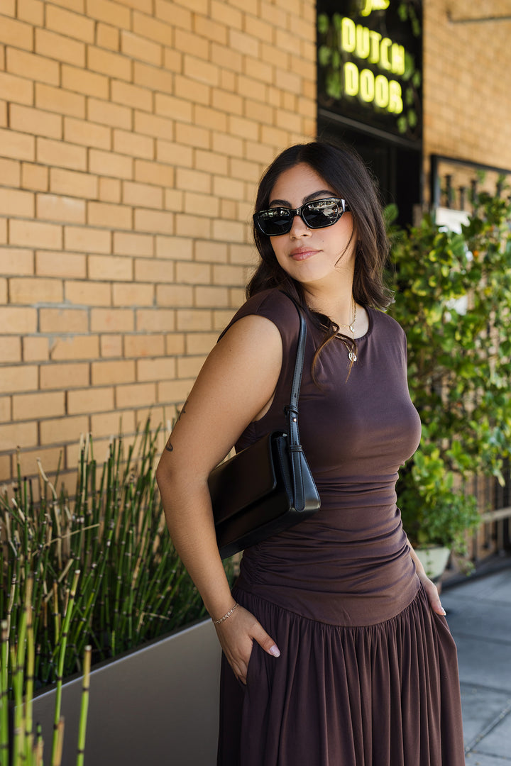The Willow Drop-Waist Midi Dress