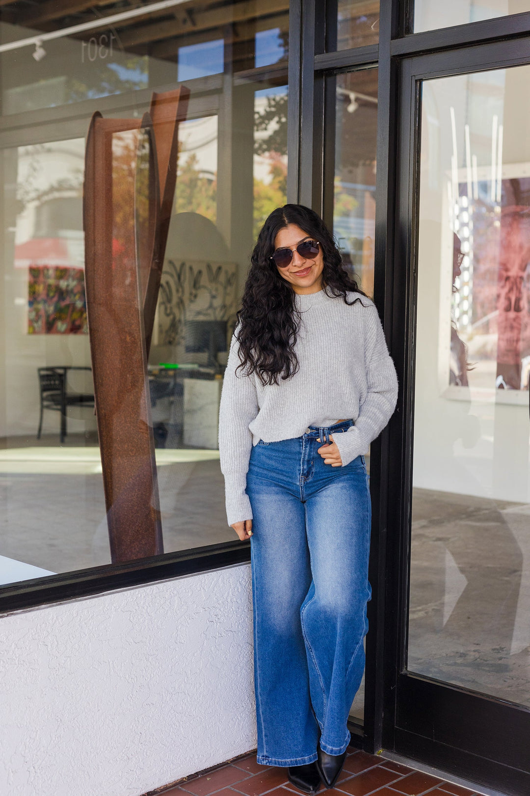 The Soft Storm Cloud Sweater