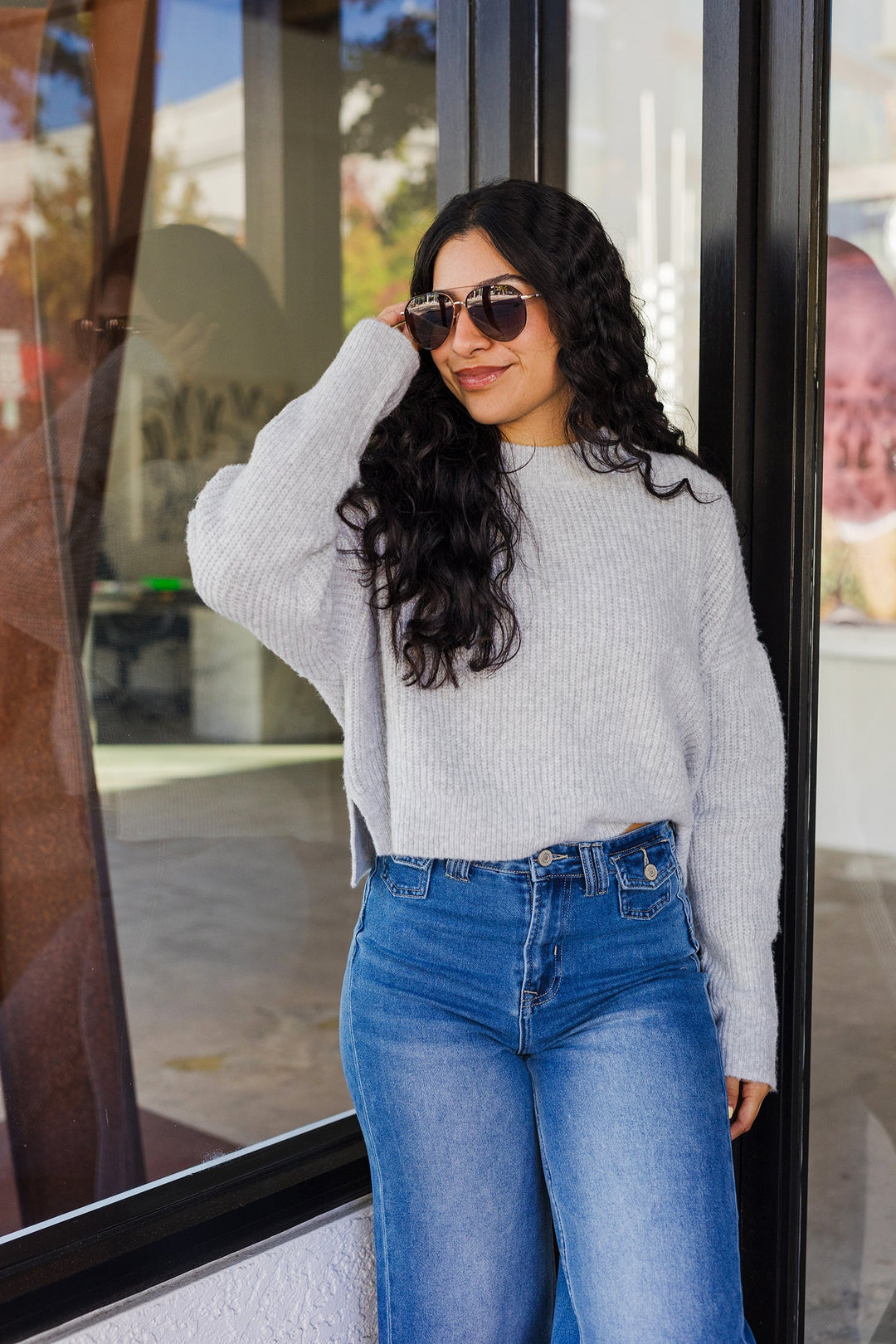 The Soft Storm Cloud Sweater