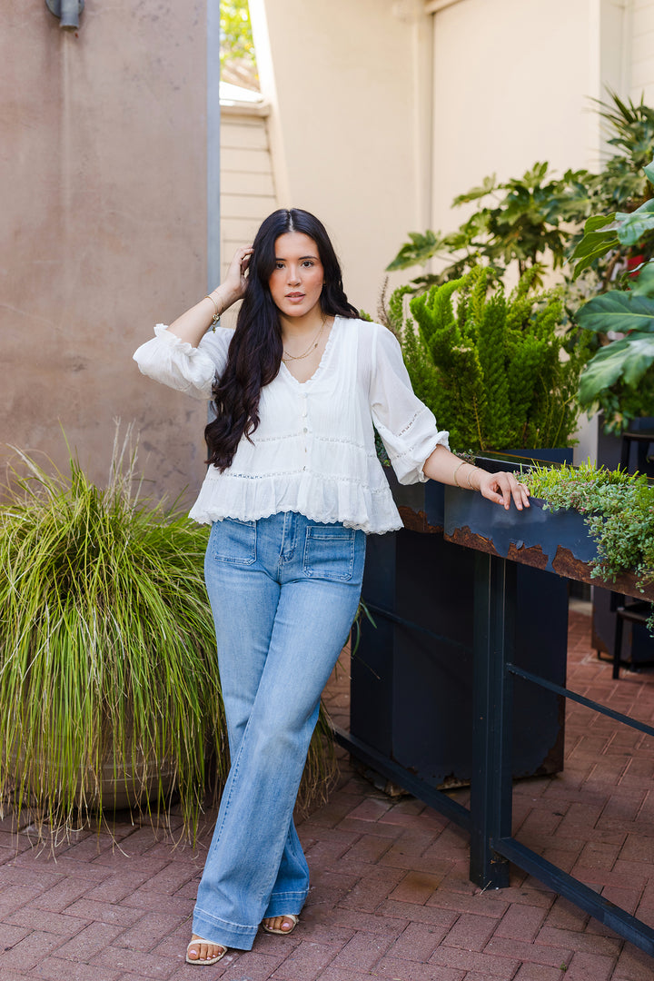 The Autumn Days Long Sleeve Blouse