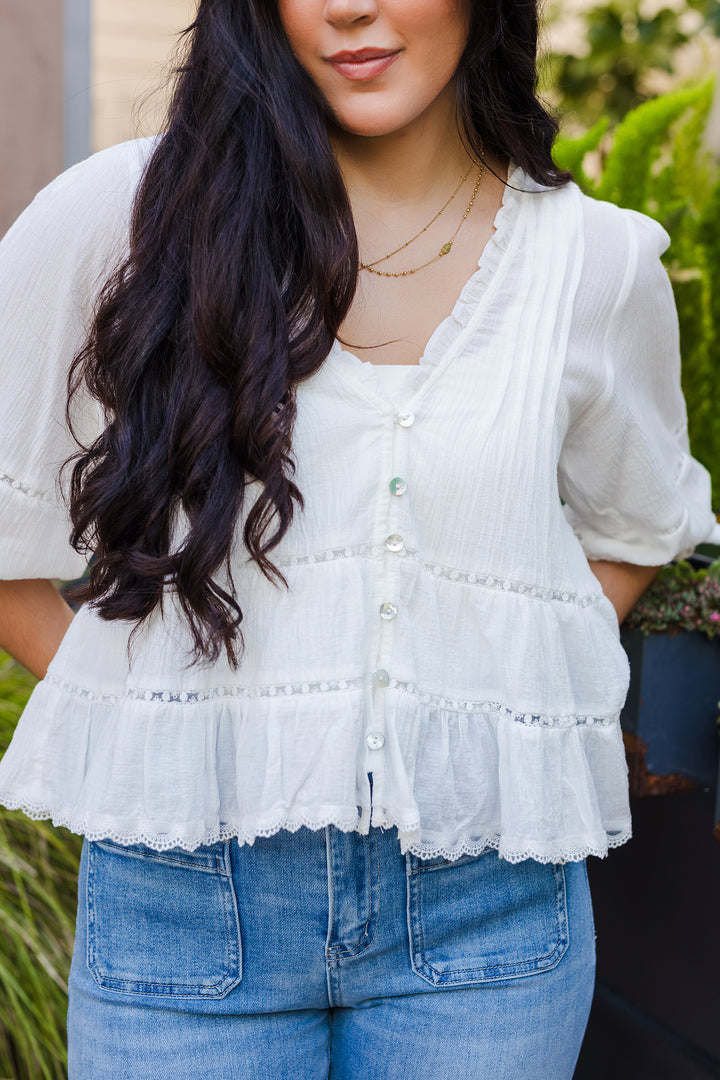 The Autumn Days Long Sleeve Blouse