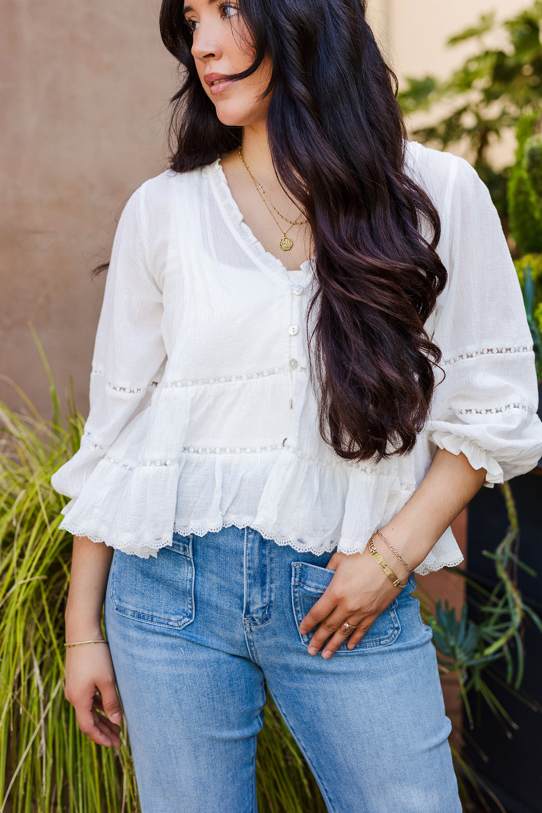 The Autumn Days Long Sleeve Blouse