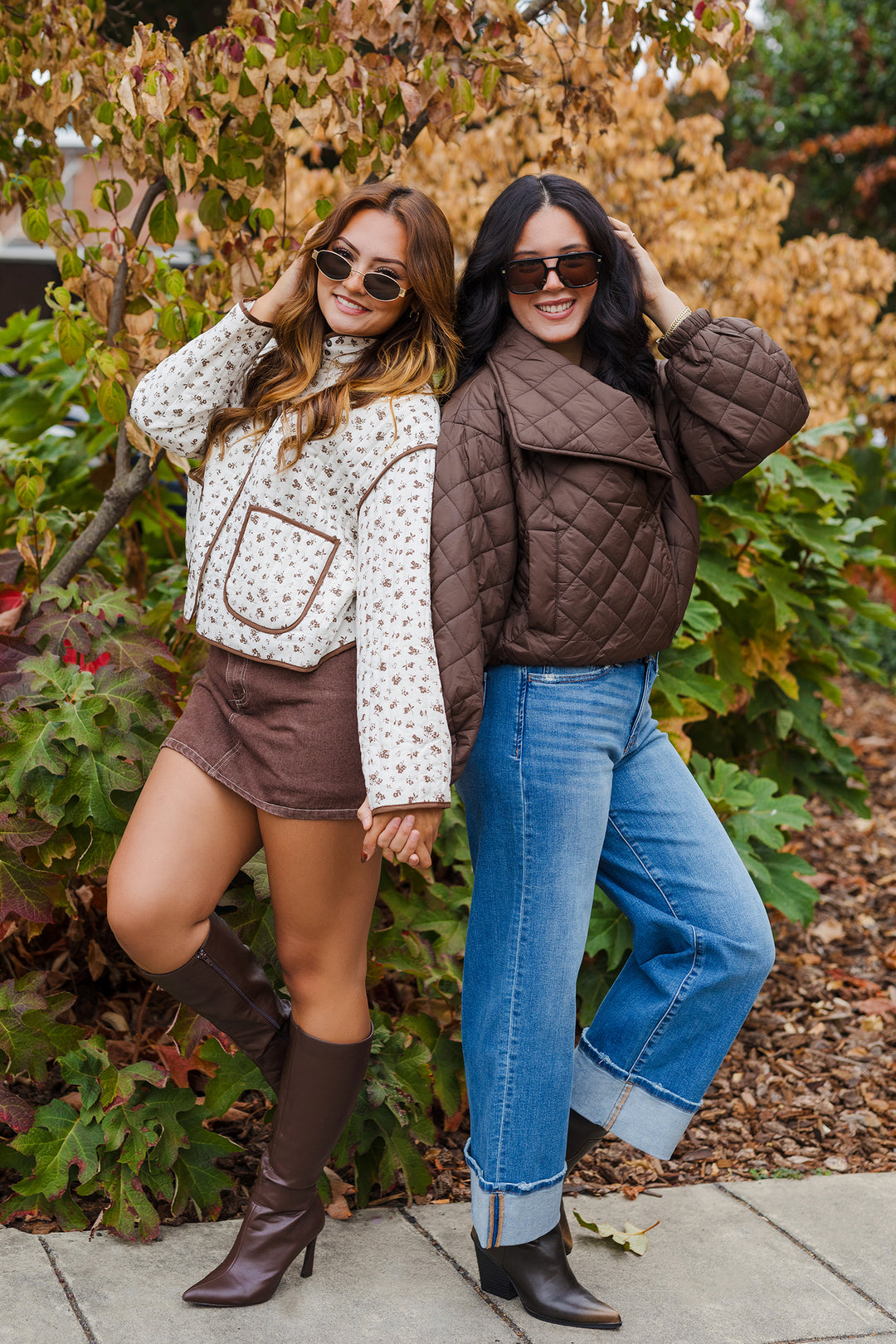 The Farm House Floral Quilted Jacket