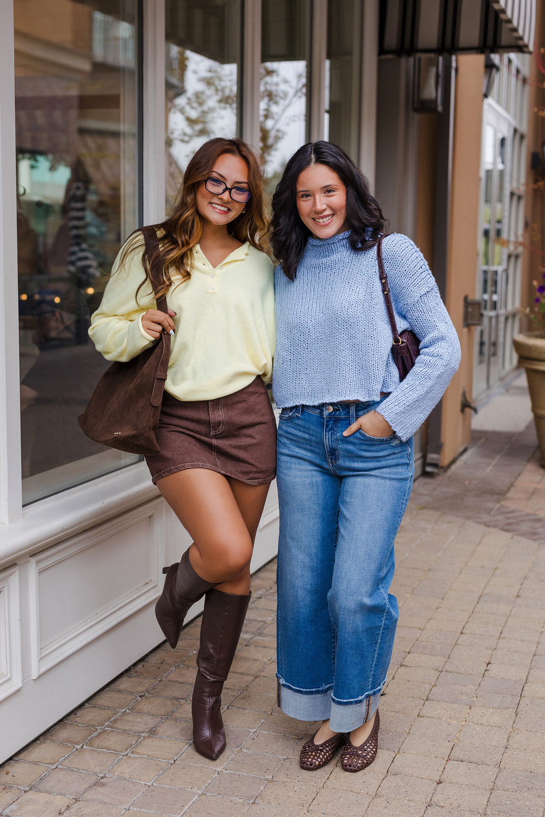 The Winter Lover Rolling Hem Sweater