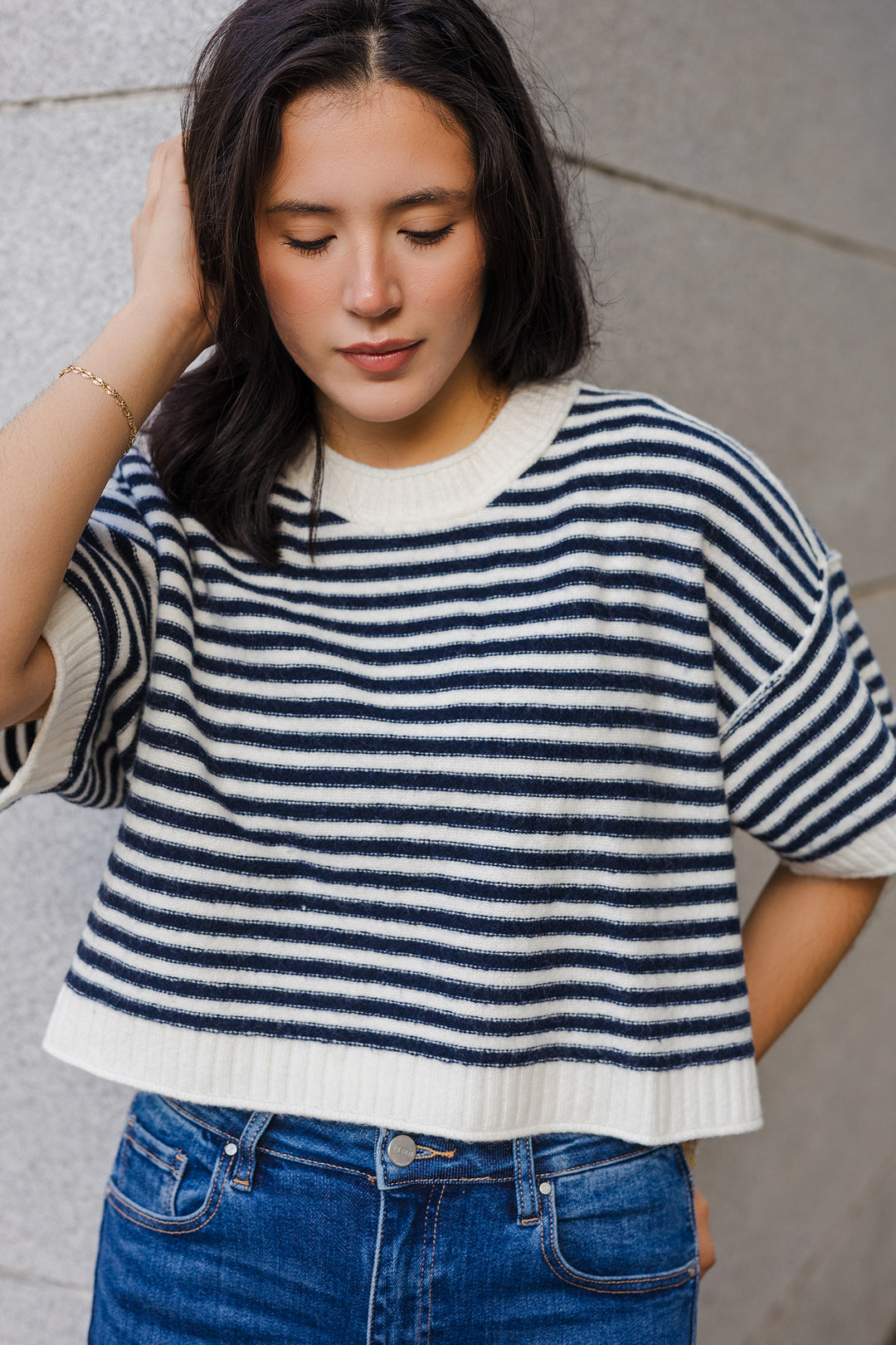The By The Book Striped Sweater