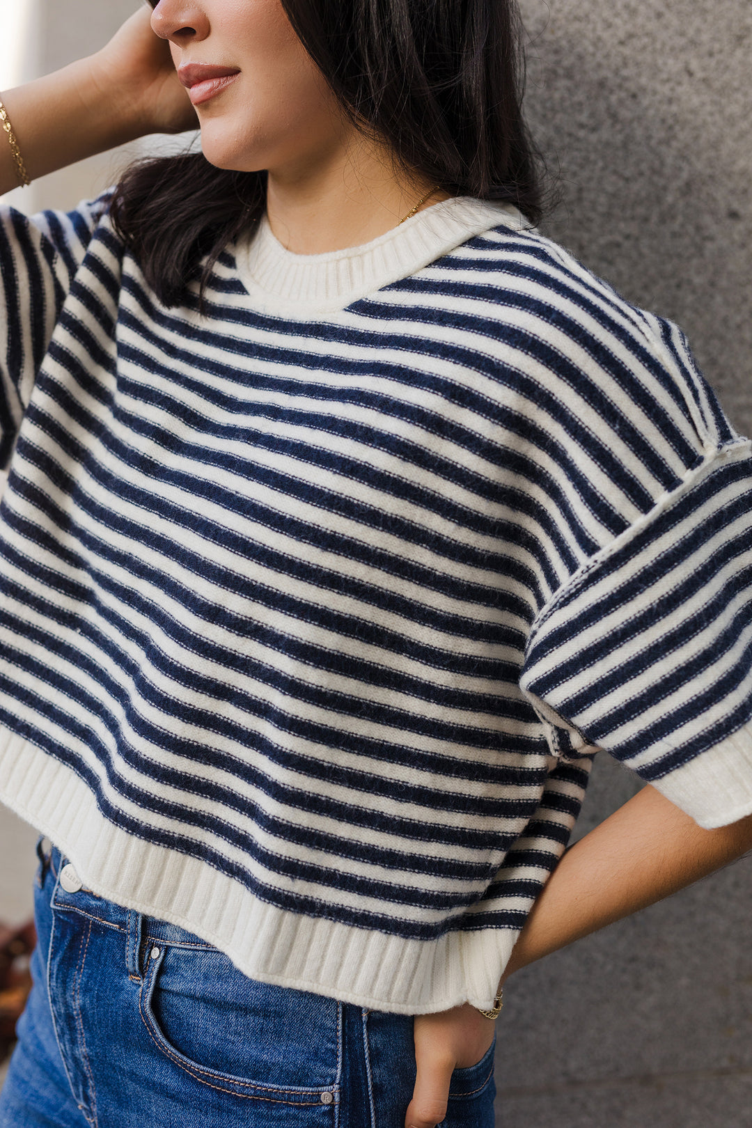 The By The Book Striped Sweater